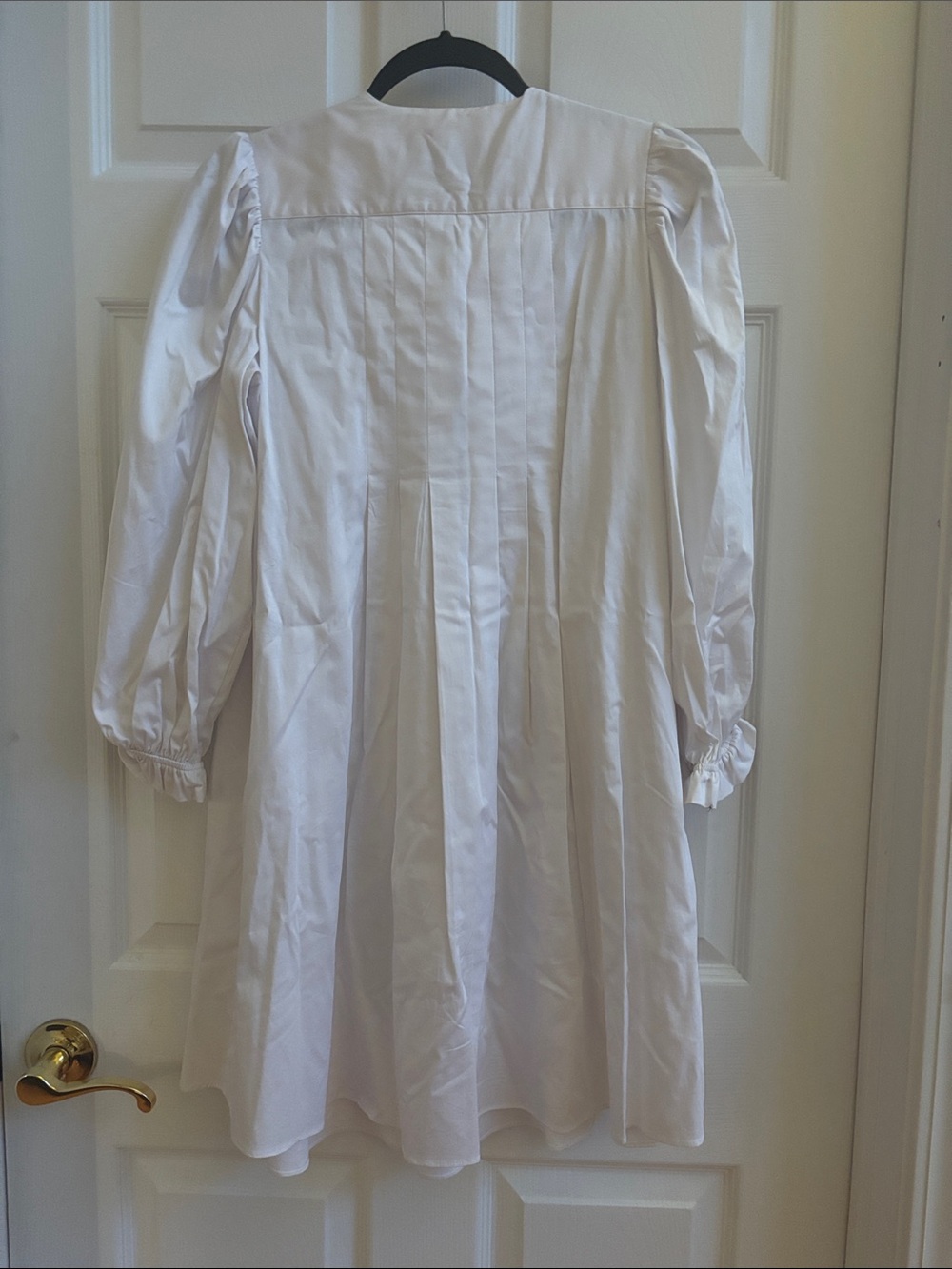 Cynthia Rowley White Ruffled Front Button Dress - Picture 2 of 3